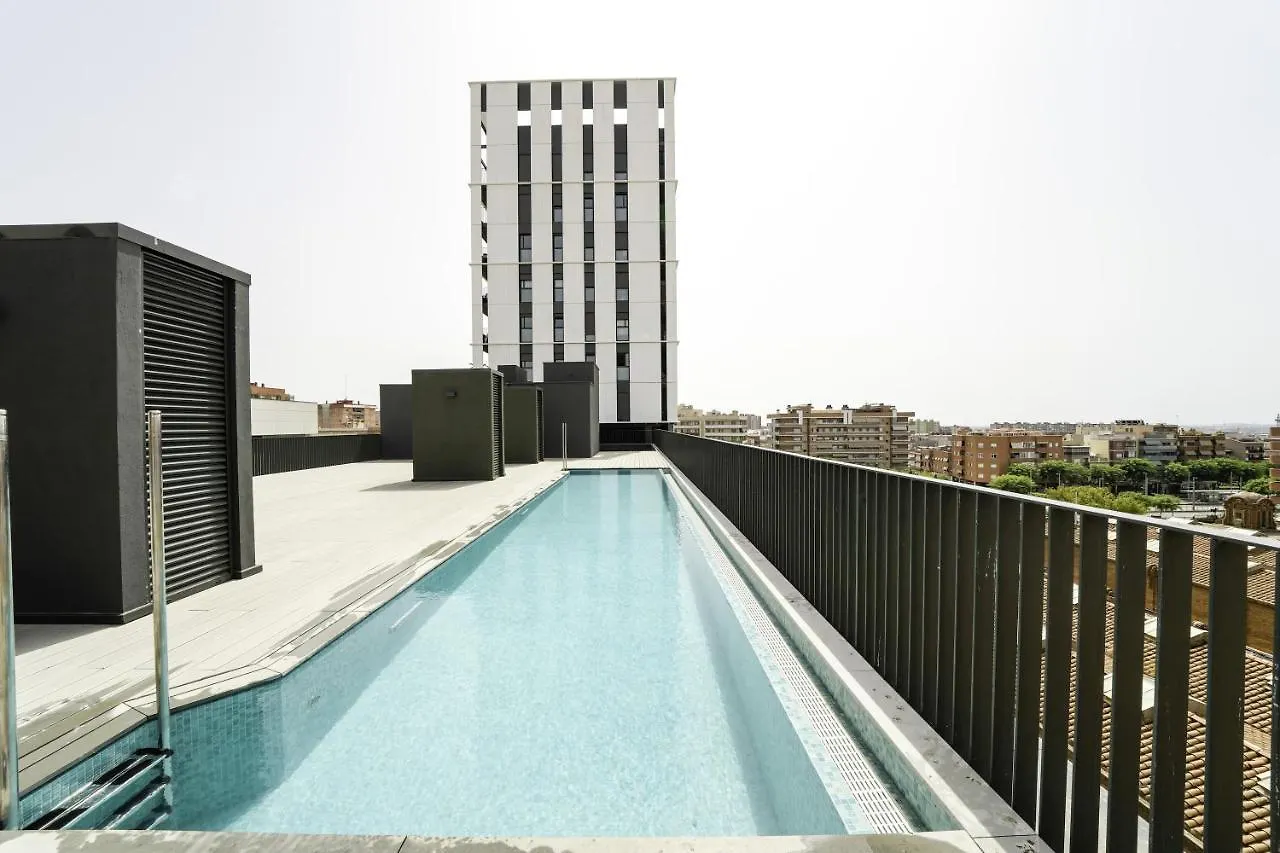 Sunsets And The Pool In Barcelona Apartment Cornella de Llobregat