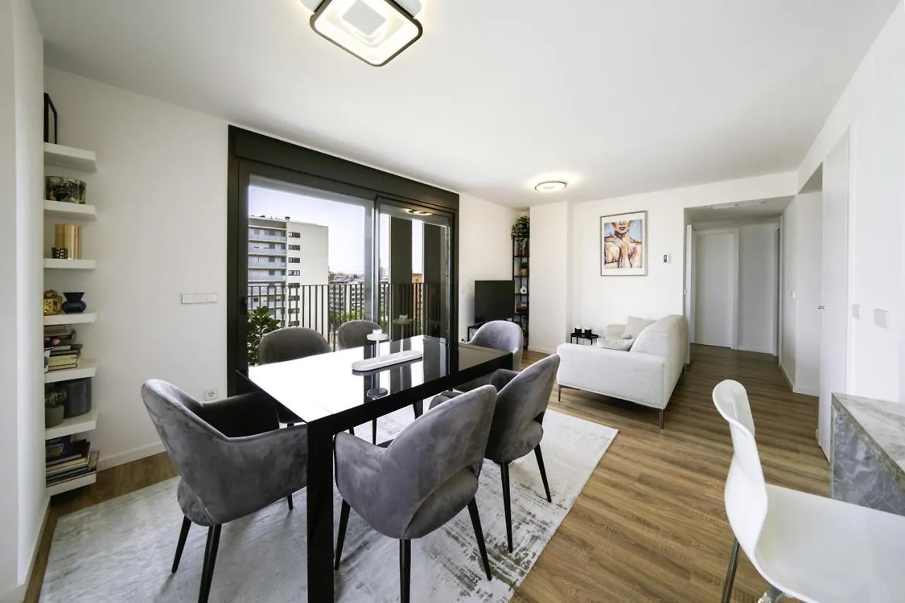 Sunsets And The Pool In Barcelona Apartment Cornella de Llobregat Spain