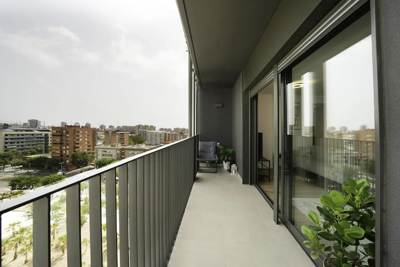 Sunsets And The Pool In Barcelona Apartment Cornella de Llobregat Spain